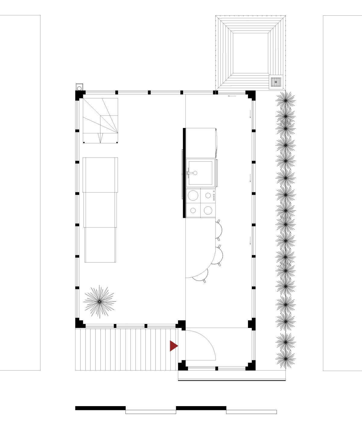 - ArchSharing - Living and working in Tokyo ATELIERS RONA - Tokyo - Construction étroite, plan RDC (Concours - architecture)