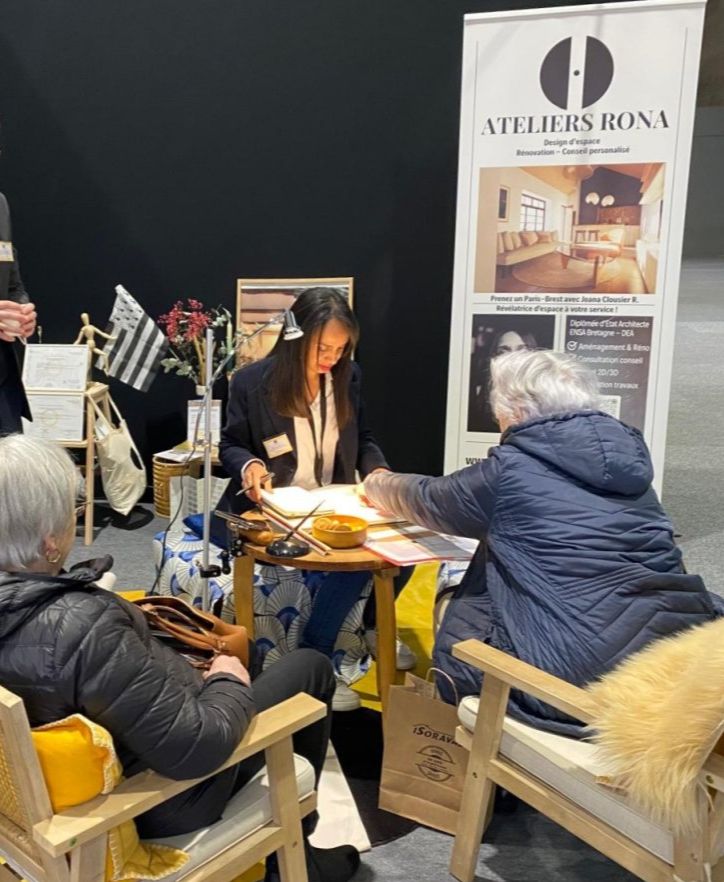 Portrait Joana Clousier - Ateliers Rona, design d'espace - FRANCE